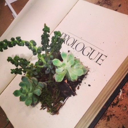 Book Planter