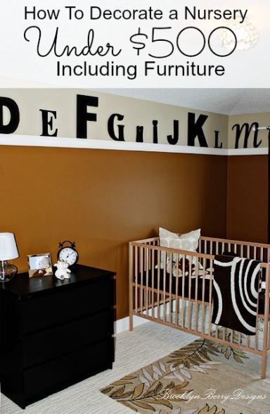HOW TO DECORATE A CHILDS ROOM FOR LESS THAN $500