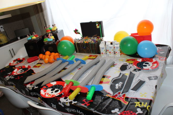 Pirate Birthday Party Decor