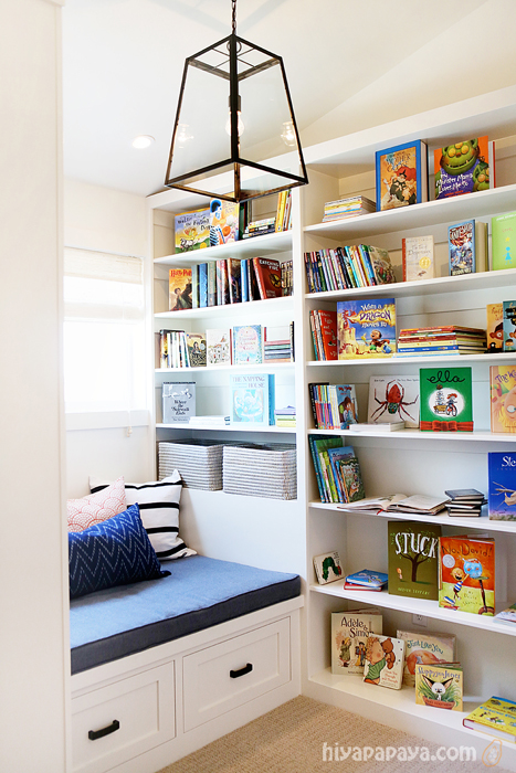 reading nook / library