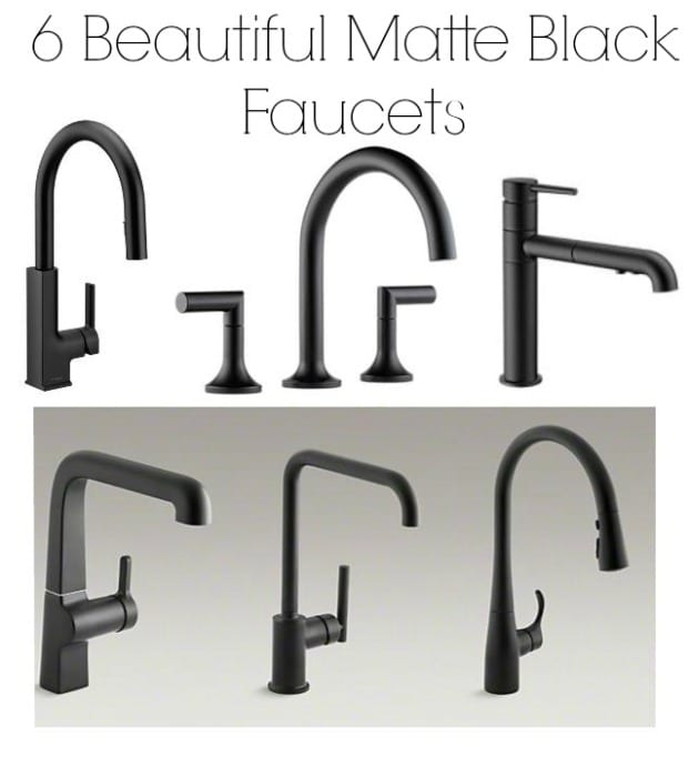 Matte Black Faucets Brooklyn Berry Designs