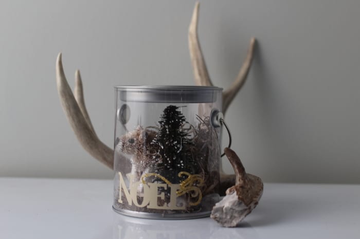 Christmas Woodland Terrarium