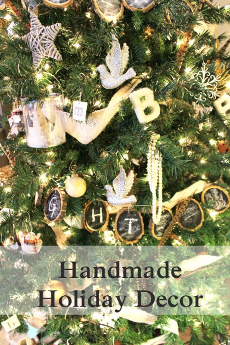 Handmade Holiday Decor - ornaments and gift ideas under $25.