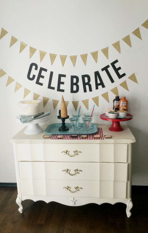 Make a Celebrate Banner with your Cricut Explore