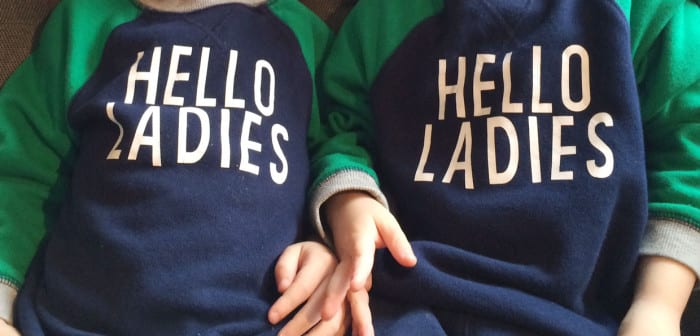DIY Shirts Hello Ladies