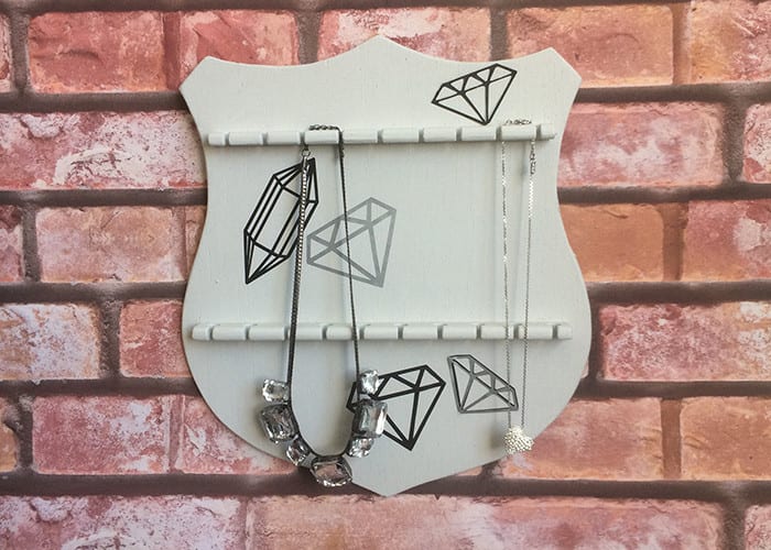 Thrifted DIY Jewelry Holder from Brooklyn Berry Designs