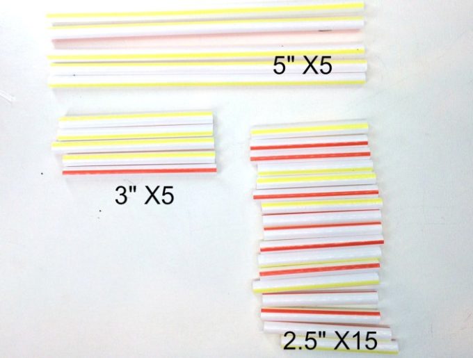 Straw Cut Sizes