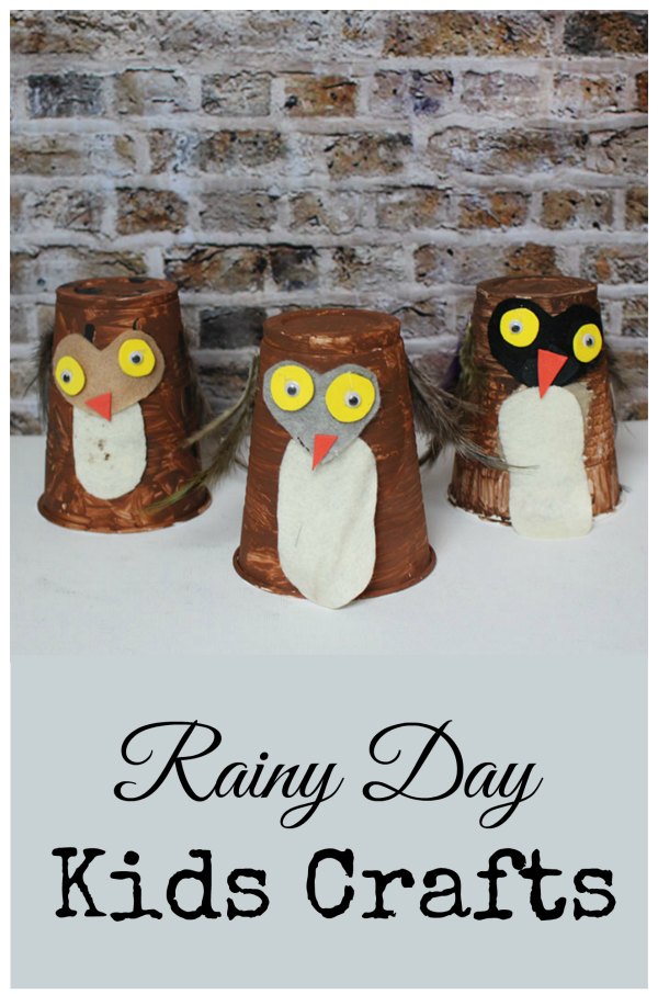 rainy day kids crafts