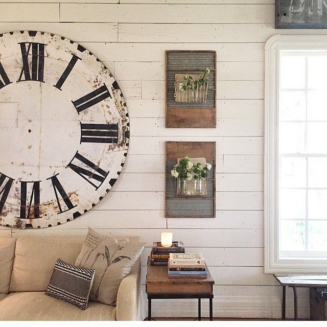 Magnolia Homes Farmhouse Style Clock