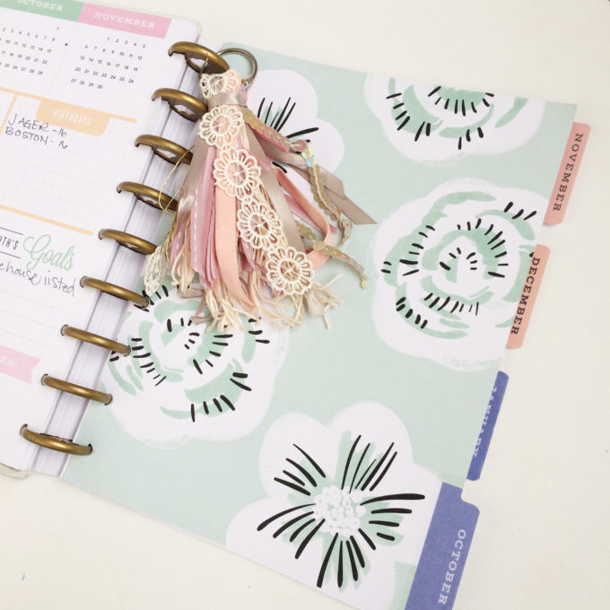 Ribbon Tassel Keychain Brooklyn Berry Designs