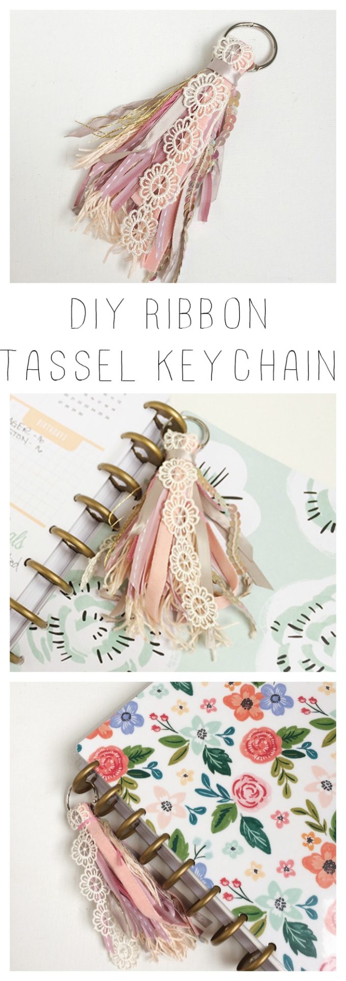 Ribbon on sale key tag