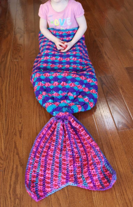Crochet Mermaid Tail