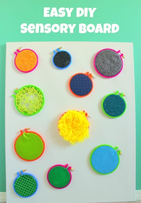 DIY Sensory Wall for kids