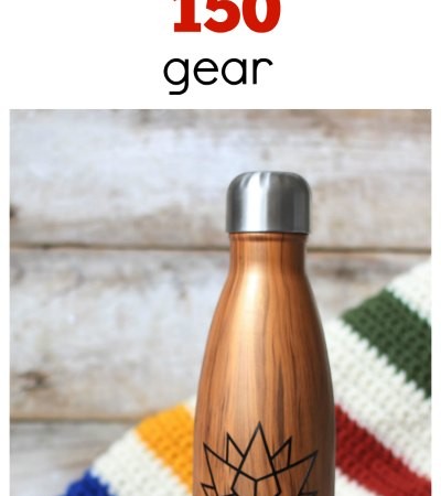 make your own canada 150 waterbottle
