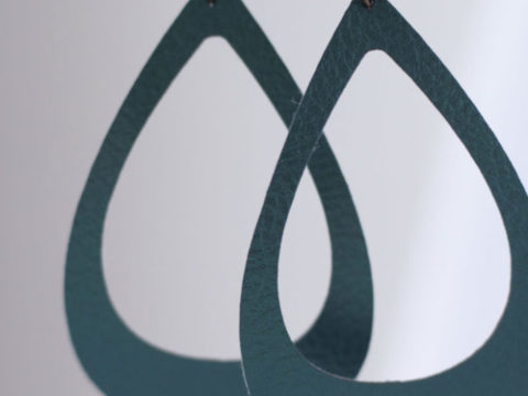 Image for DIY Faux Leather Earrings