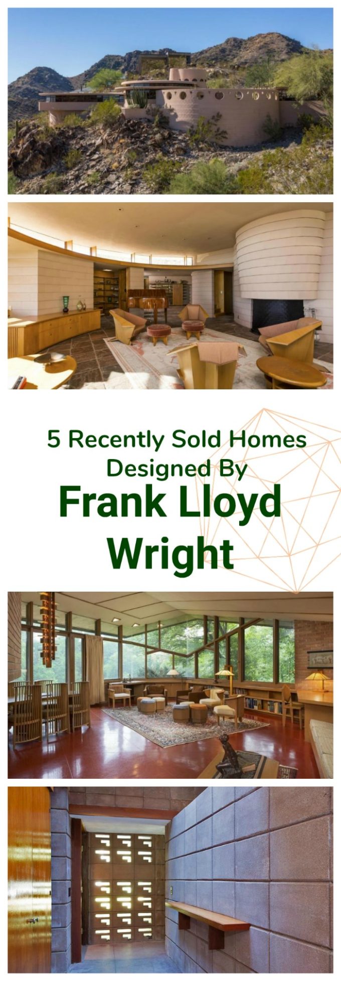 5 Homes Designed By Frank Lloyd Wright 