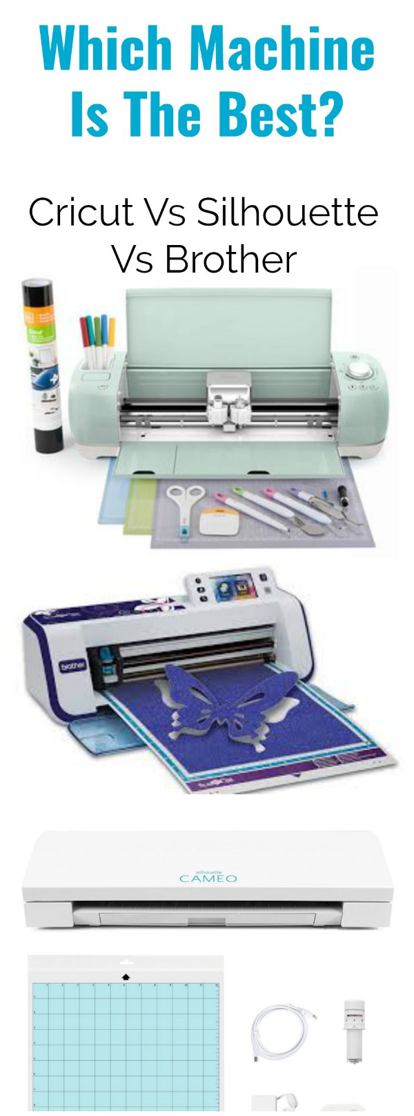 How is the cricut different from other cutting machines?