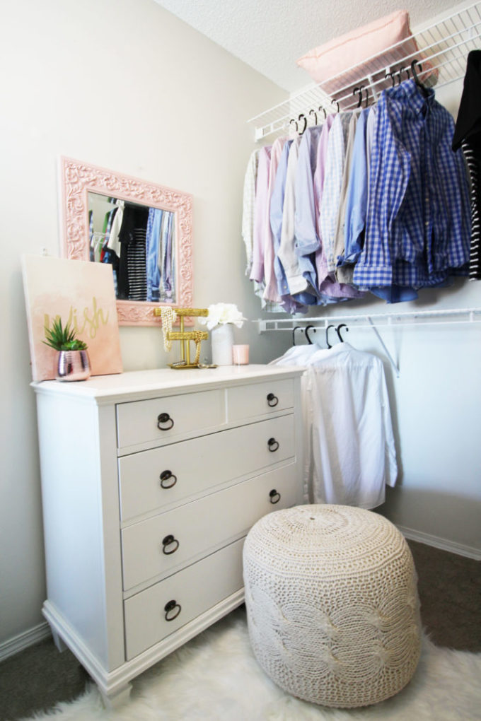 Master Closet Makeover with BEHR Paint - Brooklyn Berry Designs