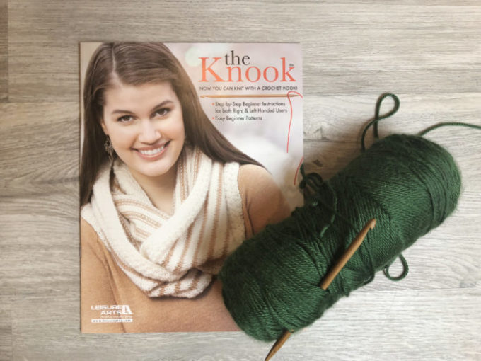 The Knook Beginner Set Medium Weight Yarn [with 3 Knooks, 3 Long