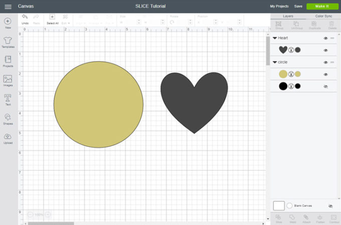 How to Slice in Cricut Design Space