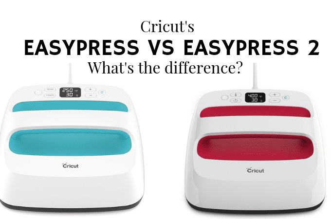 Whats the difference between the Cricut EasyPress and EasyPress 2?