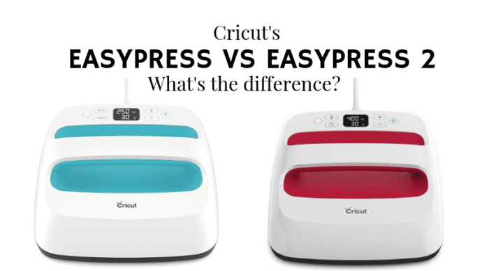 Whats the difference between the Cricut EasyPress and EasyPress 2?