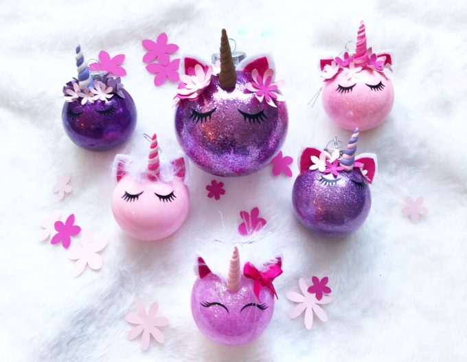 DIY Unicorn Ornaments: How To Make These Glitter Baubles