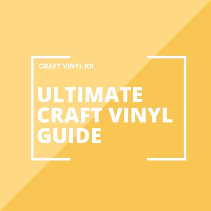 Cricut Vinyl 101: All About Adhesive Vinyl