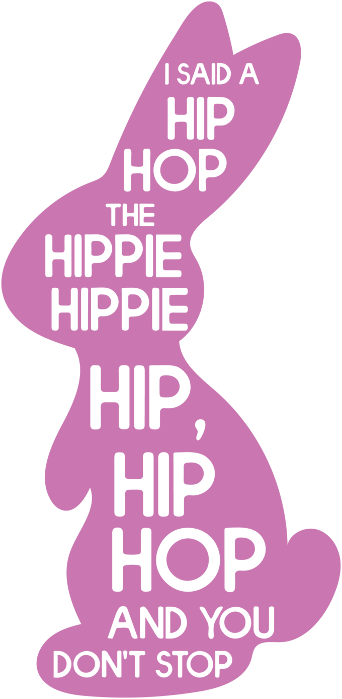 Hip Hop Bunny SVG - Brooklyn Berry Designs