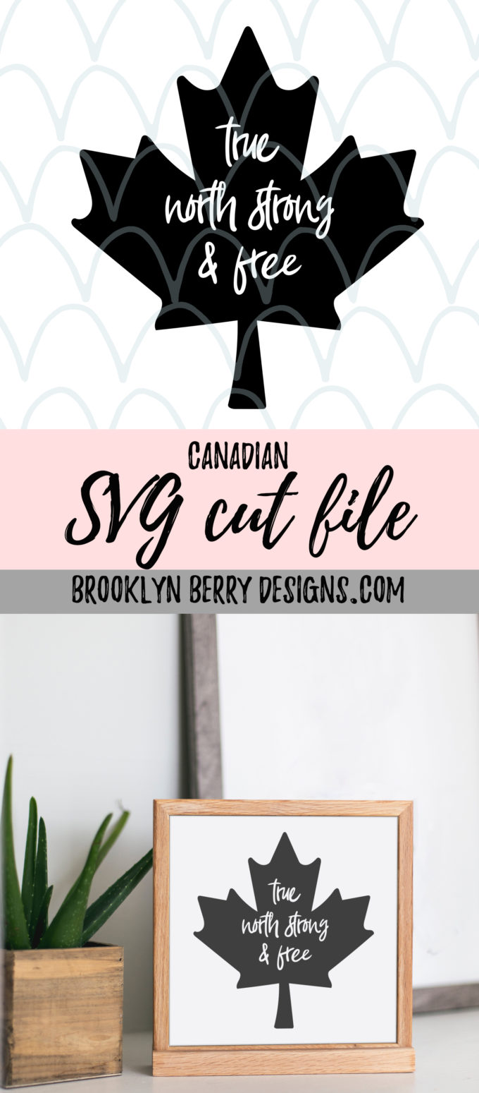 Free Patriotic SVG File and free canada day svg file to make your own patriotic shirts for Canada Day and 4th of July. via @brookeberry
