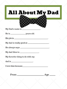 last minute fathers day gift idea