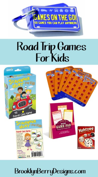 Best Travel Games for long journeys with kids - Thimble and Twig