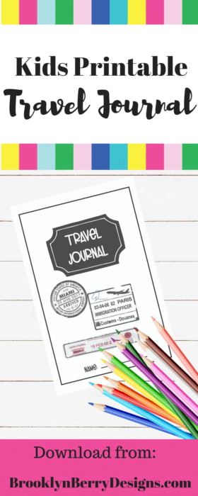 Summer Travel Log Printable (Free!) - Travel Ideas for Kids! - Homeschool  Den