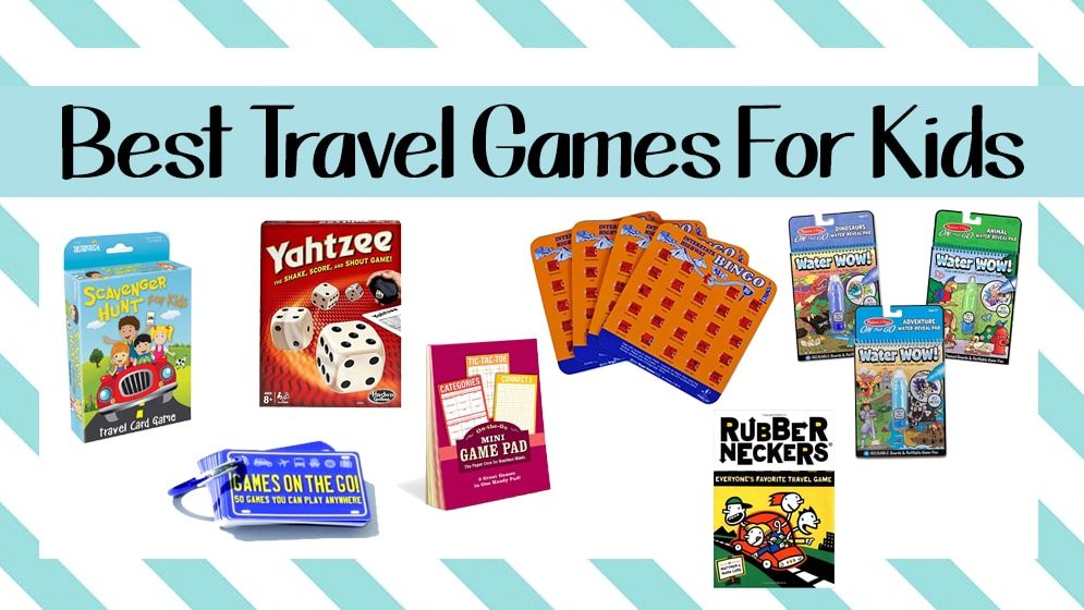 Best Travel Games For Kids - Brooklyn Berry Designs