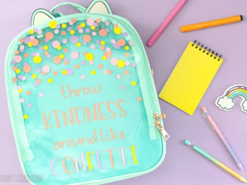 Image for Customized Backpack for Back to School with Cricut