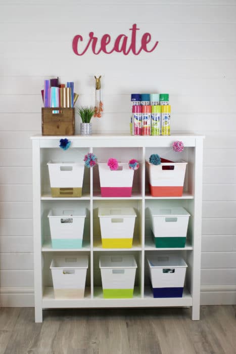 Craft Room Organization #sprayitnew - Brooklyn Berry Designs