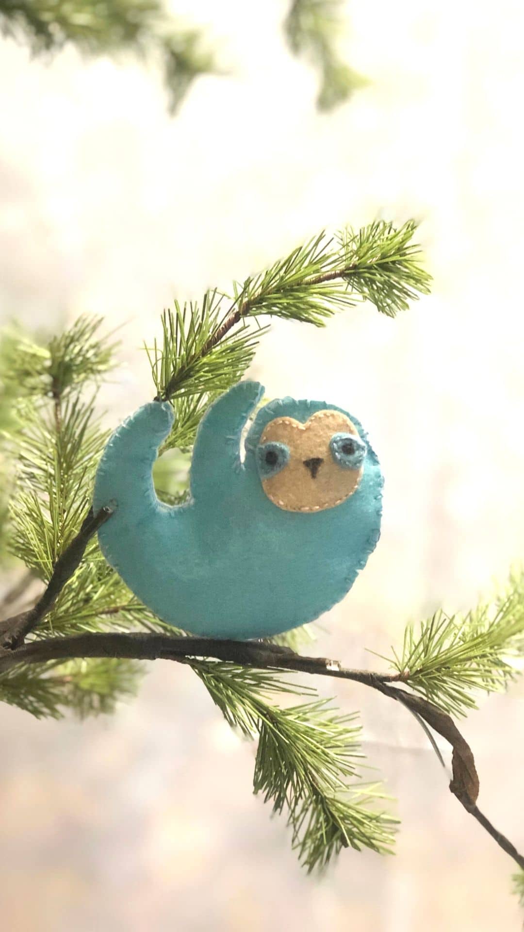 DIY Sloth Ornament