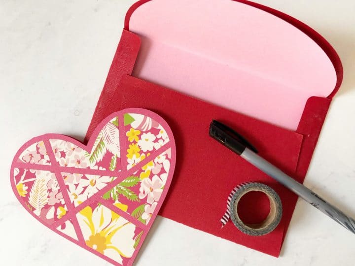 Image for VALENTINES DAY HEART CARD