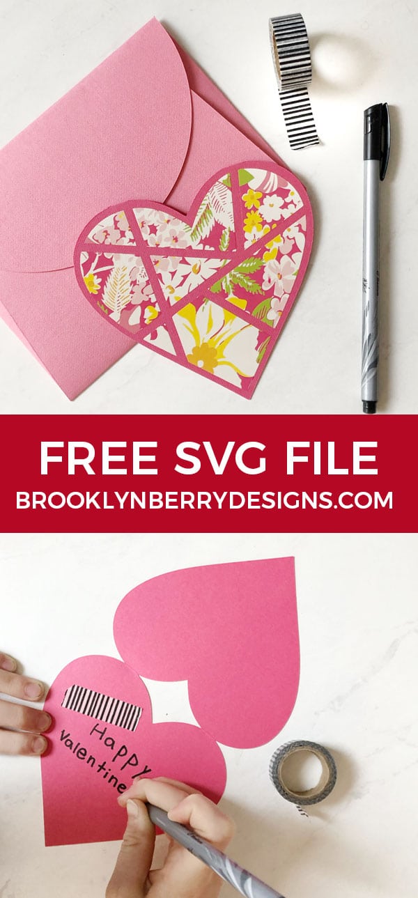 VALENTINES DAY HEART CARD via @brookeberry