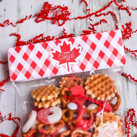 free printable canada day treat bag topper
