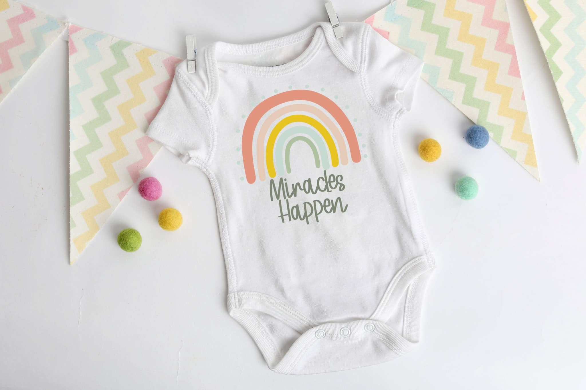 Rainbow Baby Shirt After Storm There is a Rainbow Miracle 