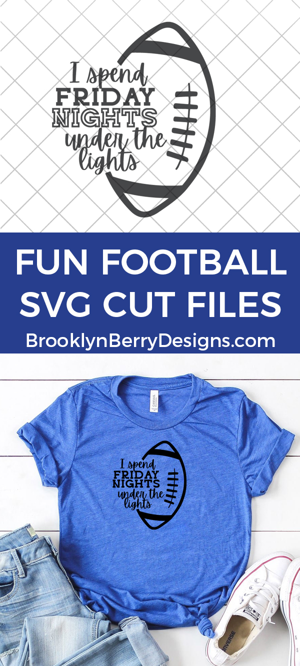 Free football svg cut files - I spend friday nights under the lights shirt design perfect for those fall friday nights in the stadium. via @brookeberry