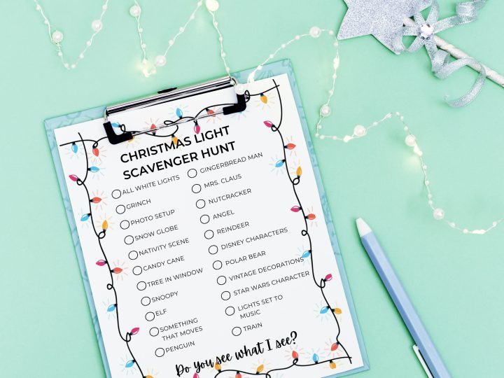 Image for Christmas Light Scavenger Hunt