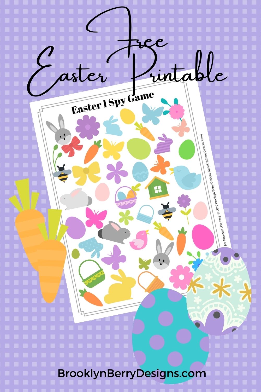 paper with printable Easter game via @brookeberry