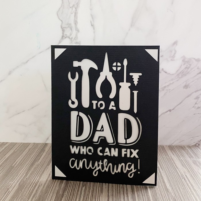 DIY Father's Day Cards with Cricut  Free SVG Templates – Daydream Into  Reality