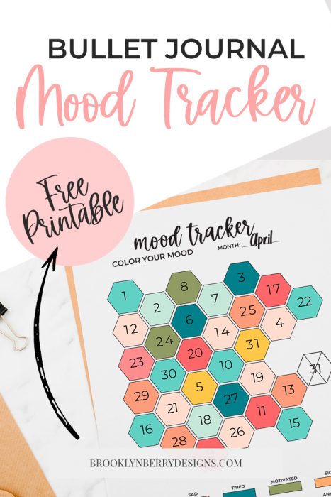 FREE MOOD TRACKER STICKERS SET