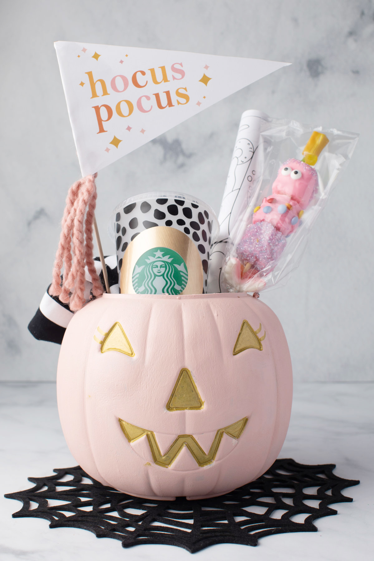 printable halloween pennant for boo baskets