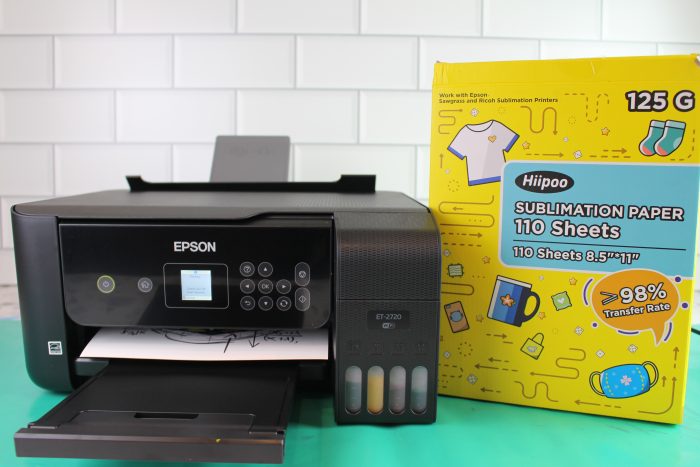 How to Convert an Epson EcoTank Printer Into a Sublimation Printer with  Hiipoo Ink ⋆ The Quiet Grove