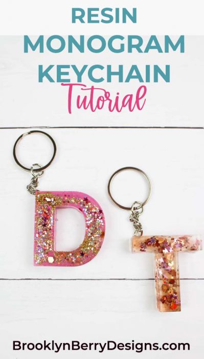 Cute on sale monogram keychains