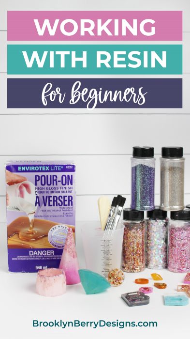 How to Use Resin for Beginners - Brooklyn Berry Designs